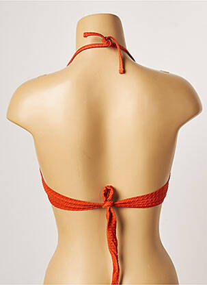 Haut de maillot de bain stretch haut soutien-gorge balconnet orange BANANA MOON femme