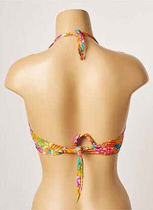 Haut de maillot de bain stretch haut soutien-gorge balconnet orange BANANA MOON femme