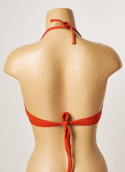 Haut de maillot de bain orange BANANA MOON pour femme