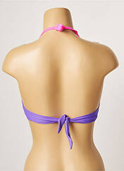 Haut de maillot de bain violet BANANA MOON pour femme seconde vue