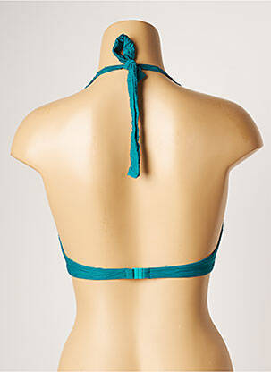 Haut de maillot de bain stretch haut soutien-gorge balconnet vert BANANA MOON femme