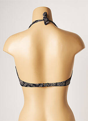 Haut de maillot de bain stretch haut soutien-gorge emboitant noir BANANA MOON femme