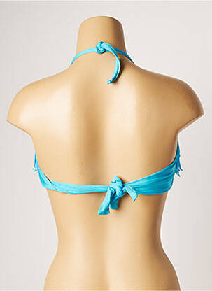 Haut de maillot de bain stretch haut bandeau bleu BANANA MOON femme