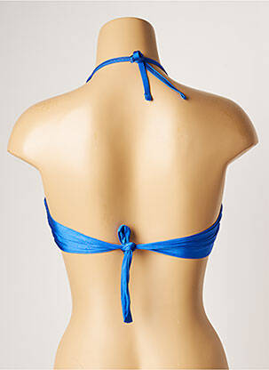 Haut de maillot de bain stretch haut bandeau bleu BANANA MOON femme