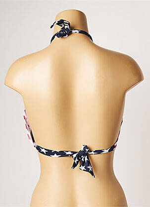 Haut de maillot de bain stretch haut soutien-gorge avec mousse de rembourrage amovible rouge BANANA MOON femme