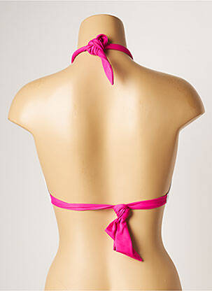 Haut de maillot de bain stretch haut bandeau rose BANANA MOON femme