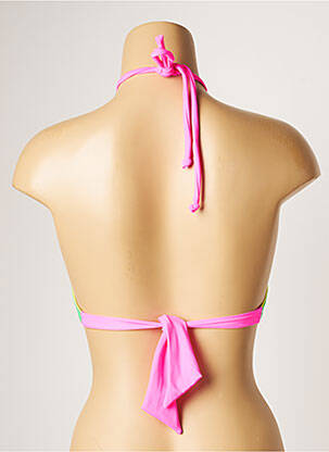 Haut de maillot de bain stretch haut bandeau vert BANANA MOON femme