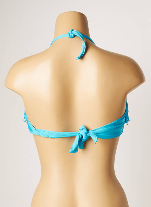 Haut de maillot de bain bleu BANANA MOON pour femme