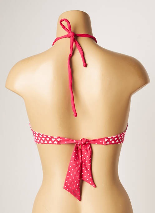 Haut de maillot de bain rouge BANANA MOON pour femme