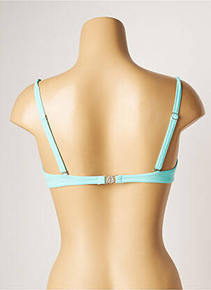 Haut de maillot de bain stretch haut soutien-gorge emboitant bleu BANANA MOON femme