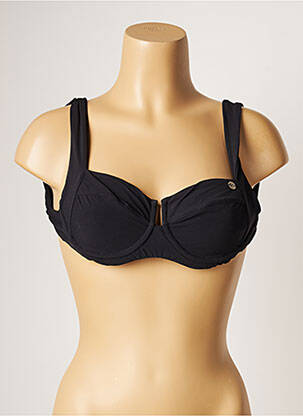 Haut de maillot de bain stretch haut soutien-gorge emboitant noir BANANA MOON femme