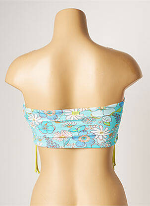 Haut de maillot de bain stretch haut bandeau bleu BANANA MOON femme