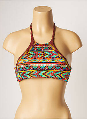 Haut de maillot de bain stretch brassieres marron BANANA MOON femme