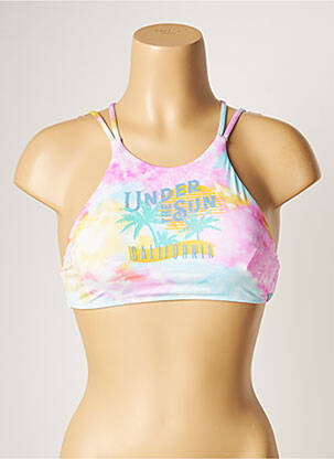 Haut de maillot de bain stretch brassieres rose BANANA MOON femme