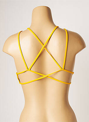 Haut de maillot de bain stretch brassieres jaune BANANA MOON femme