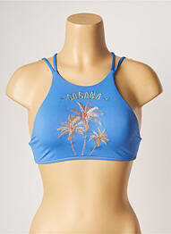 Haut de maillot de bain stretch brassieres bleu BANANA MOON femme