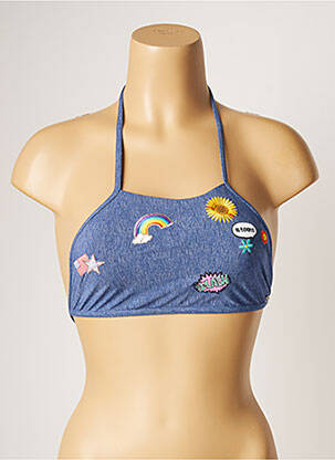 Haut de maillot de bain stretch brassieres bleu BANANA MOON femme