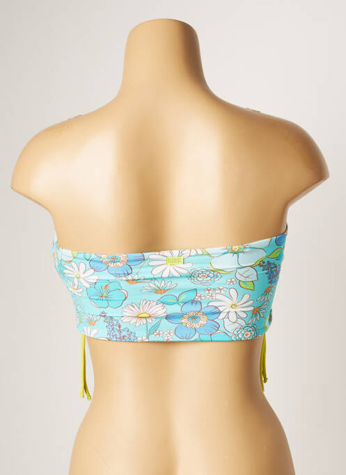 Haut de maillot de bain bleu BANANA MOON pour femme