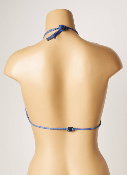 Haut de maillot de bain bleu BANANA MOON femme