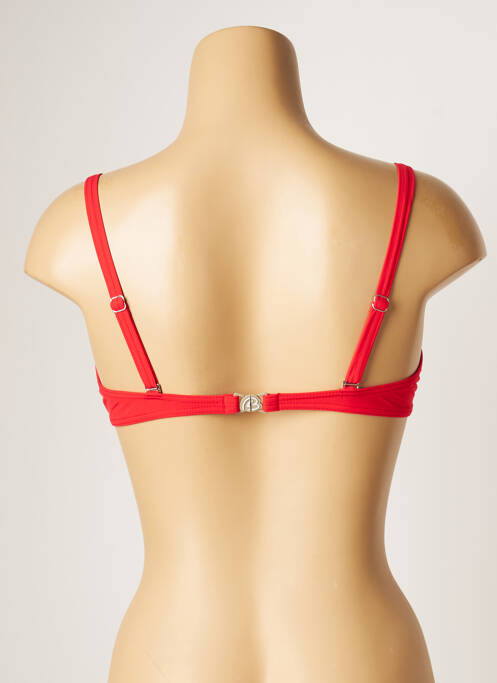 Haut de maillot de bain rouge BANANA MOON pour femme