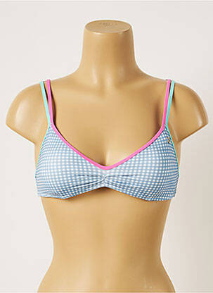 Haut de maillot de bain haut soutien-gorge moulé haut soutien-gorge moulé bleu BANANA MOON femme