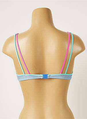 Haut de maillot de bain haut soutien-gorge moulé haut soutien-gorge moulé bleu BANANA MOON femme