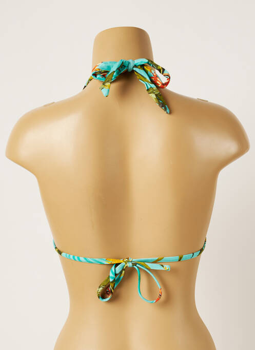 Haut de maillot de bain bleu BANANA MOON pour femme