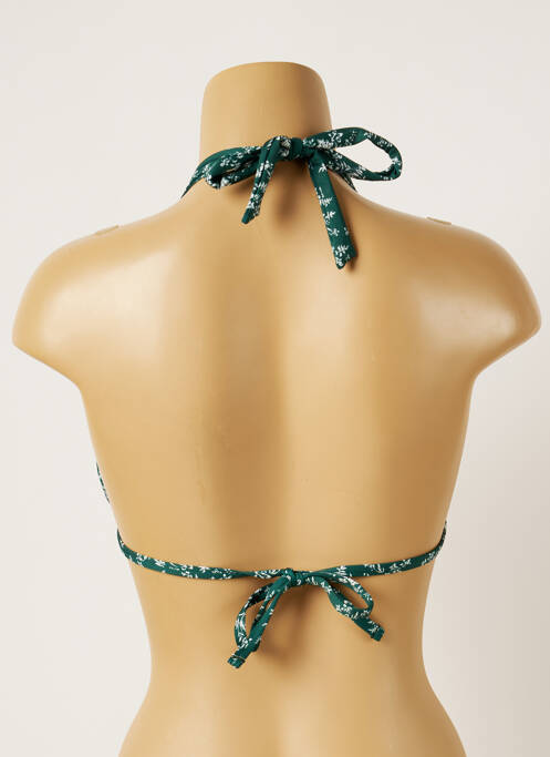 Haut de maillot de bain vert BANANA MOON pour femme