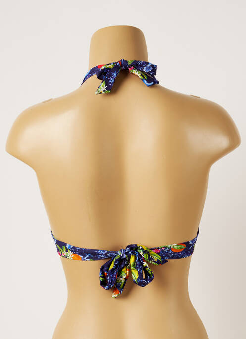 Haut de maillot de bain bleu BANANA MOON pour femme