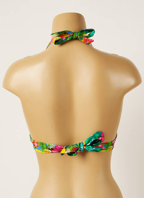 Haut de maillot de bain vert BANANA MOON pour femme