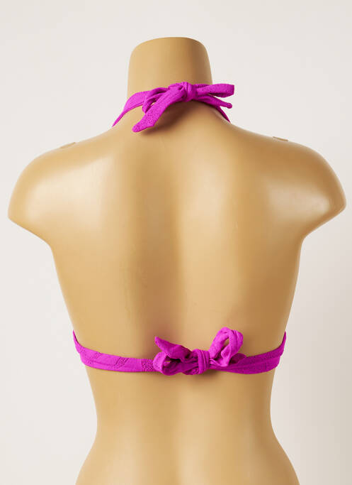 Haut de maillot de bain violet BANANA MOON pour femme
