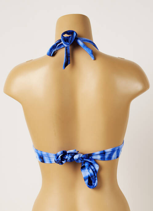 Haut de maillot de bain bleu BANANA MOON femme
