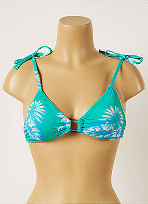 Haut de maillot de bain haut soutien-gorge moulé haut soutien-gorge moulé bleu BANANA MOON femme