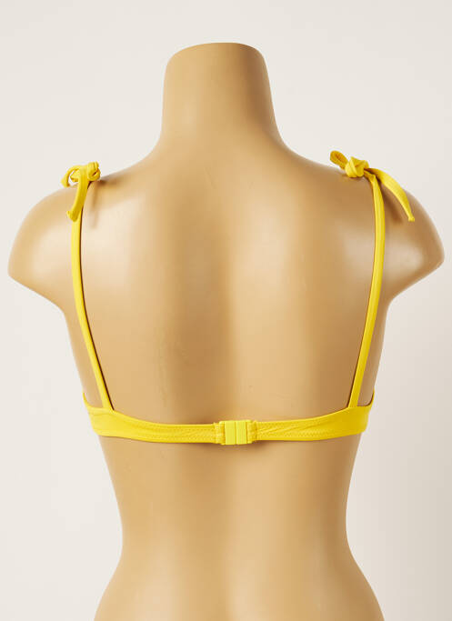 Haut de maillot de bain jaune BANANA MOON pour femme