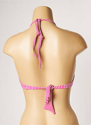 Haut de maillot de bain stretch haut soutien-gorge avec mousse de rembourrage amovible rose BANANA MOON femme