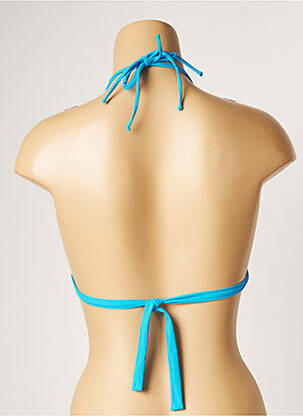 Haut de maillot de bain stretch haut soutien-gorge avec mousse de rembourrage amovible bleu BANANA MOON femme