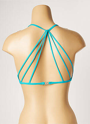 Haut de maillot de bain stretch haut soutien-gorge avec mousse de rembourrage amovible vert BANANA MOON femme
