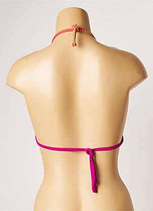 Haut de maillot de bain stretch haut soutien-gorge avec mousse de rembourrage amovible bleu BANANA MOON femme