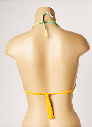 Haut de maillot de bain stretch haut soutien-gorge avec mousse de rembourrage amovible blanc BANANA MOON femme