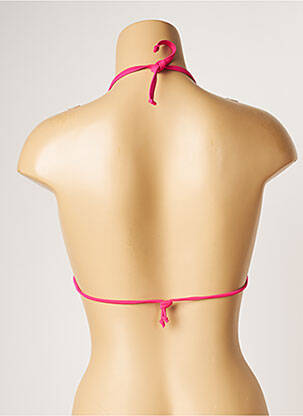 Haut de maillot de bain stretch haut soutien-gorge avec mousse de rembourrage amovible rose BANANA MOON femme