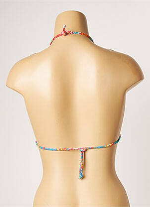 Haut de maillot de bain stretch haut triangles bleu BANANA MOON femme