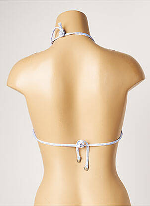Haut de maillot de bain stretch haut soutien-gorge avec mousse de rembourrage amovible bleu BANANA MOON femme