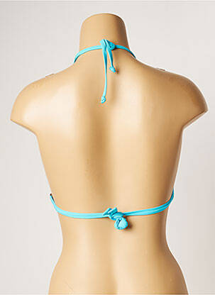 Haut de maillot de bain stretch haut soutien-gorge avec mousse de rembourrage amovible bleu BANANA MOON femme