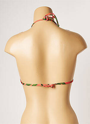 Haut de maillot de bain stretch haut soutien-gorge avec mousse de rembourrage amovible orange BANANA MOON femme