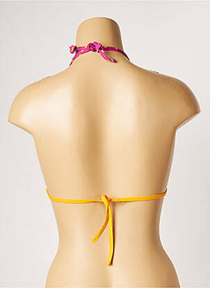 Haut de maillot de bain stretch haut soutien-gorge avec mousse de rembourrage amovible rose BANANA MOON femme