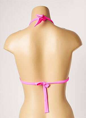 Haut de maillot de bain stretch haut soutien-gorge avec mousse de rembourrage amovible bleu BANANA MOON femme