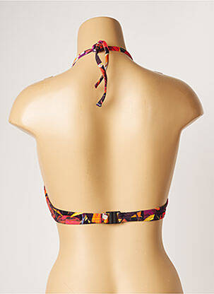 Haut de maillot de bain stretch haut soutien-gorge avec mousse de rembourrage amovible noir BANANA MOON femme