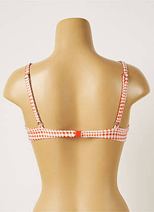 Haut de maillot de bain stretch haut soutien-gorge balconnet orange BANANA MOON femme