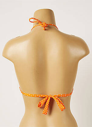 Haut de maillot de bain stretch haut soutien-gorge avec mousse de rembourrage amovible orange BANANA MOON femme