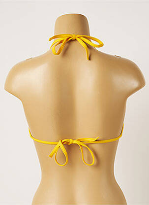 Haut de maillot de bain stretch haut soutien-gorge avec mousse de rembourrage amovible orange BANANA MOON femme